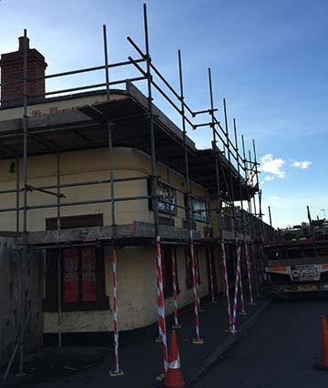 Commercial Scaffolding Bristol, pub