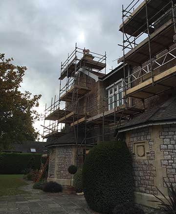  Scaffolding Bristol, Historic Building